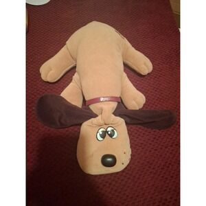 Vintage 1985 Tonka Pound Puppies 18" Brown Tan Long Ear Hound Dog Plush Puppy